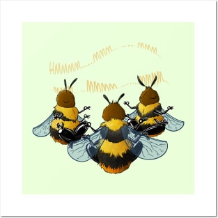 Bumble Bee Meditation - Be Content Posters and Art